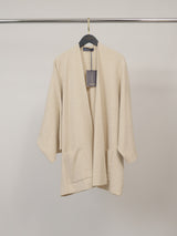 Gilet long ouvert à poches – HY26035