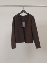 Veste courte à capuche en maille – DSY9510