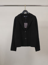 Veste en maille cintrée à col tailleur et boutons – DSY9775