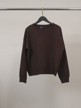 Pull en maille à bords côtelés et détails scintillants – DSY9596