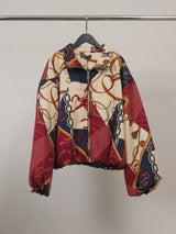Veste imprimée col montant – KD10025
