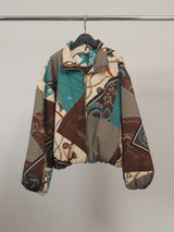 Veste imprimée col montant – KD10025