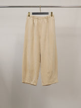 Pantalon large en velours côtelé à taille élastiquée – THS67625VE5