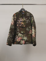 Veste à imprimé floral et boutons brandebourg – KD10027