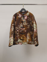 Veste à imprimé floral et boutons brandebourg – KD10027