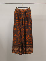 Pantalon satiné floral – KD7789VS-3