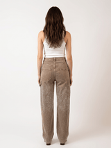 Pantalon jean large à effet strass dégradé – PF5409-24