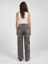 Jean large à étoiles strass – PF5432