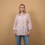 Embroidered shirt with classic collar TDM50320-67