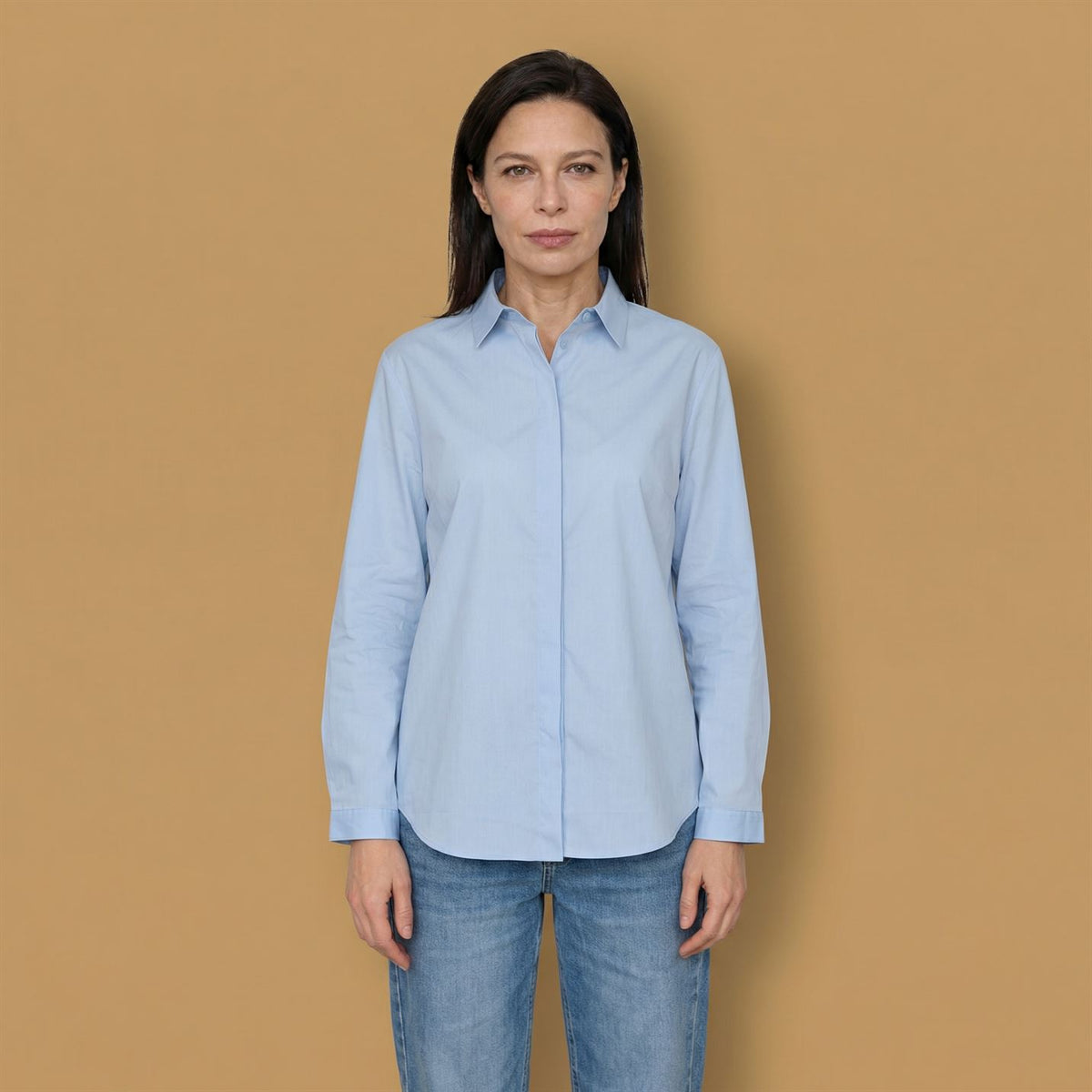 Chemise femme classique coupe droite my0601