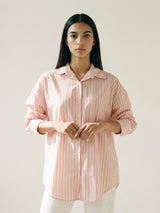 Chemise rayée oversize Carpe Diem SSC80933