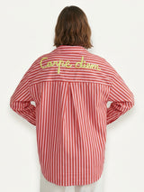 Chemise rayée oversize Carpe Diem SSC80933