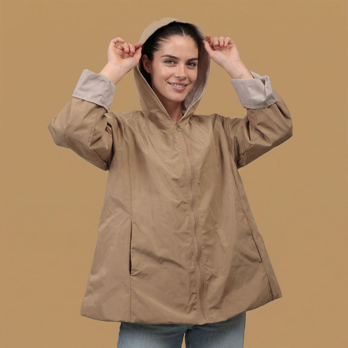 Veste imperméable à capuche HM7630
