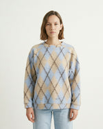 Load image into Gallery viewer, Wool sweater with diamond pattern, soft cut TDM11522-3
