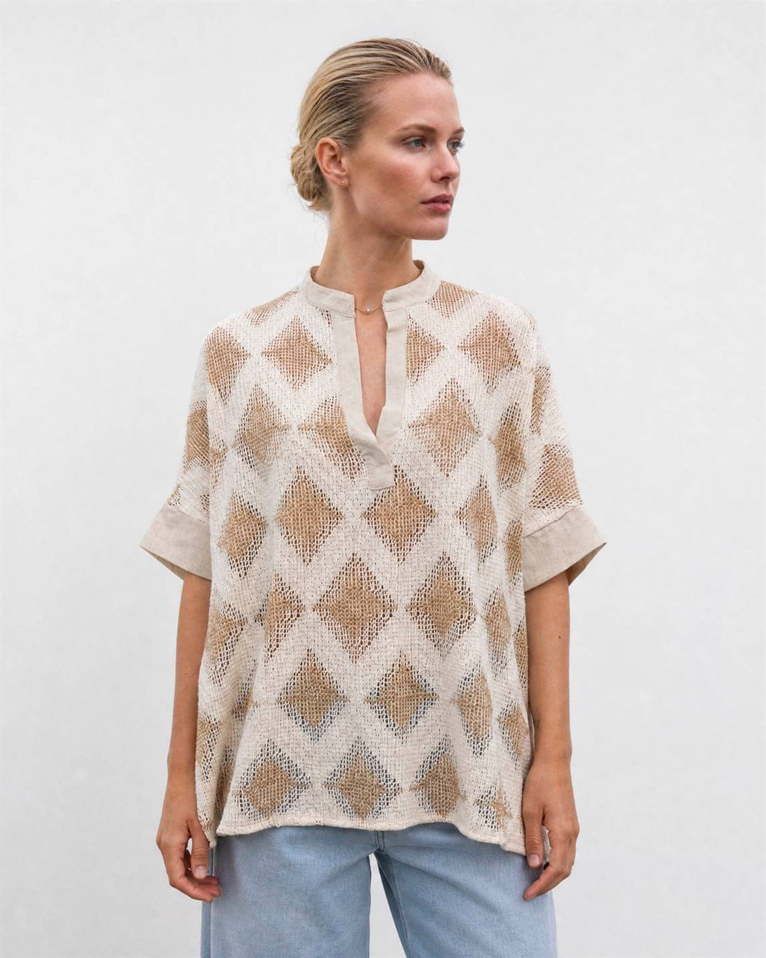 Blouse en lin TDM30821