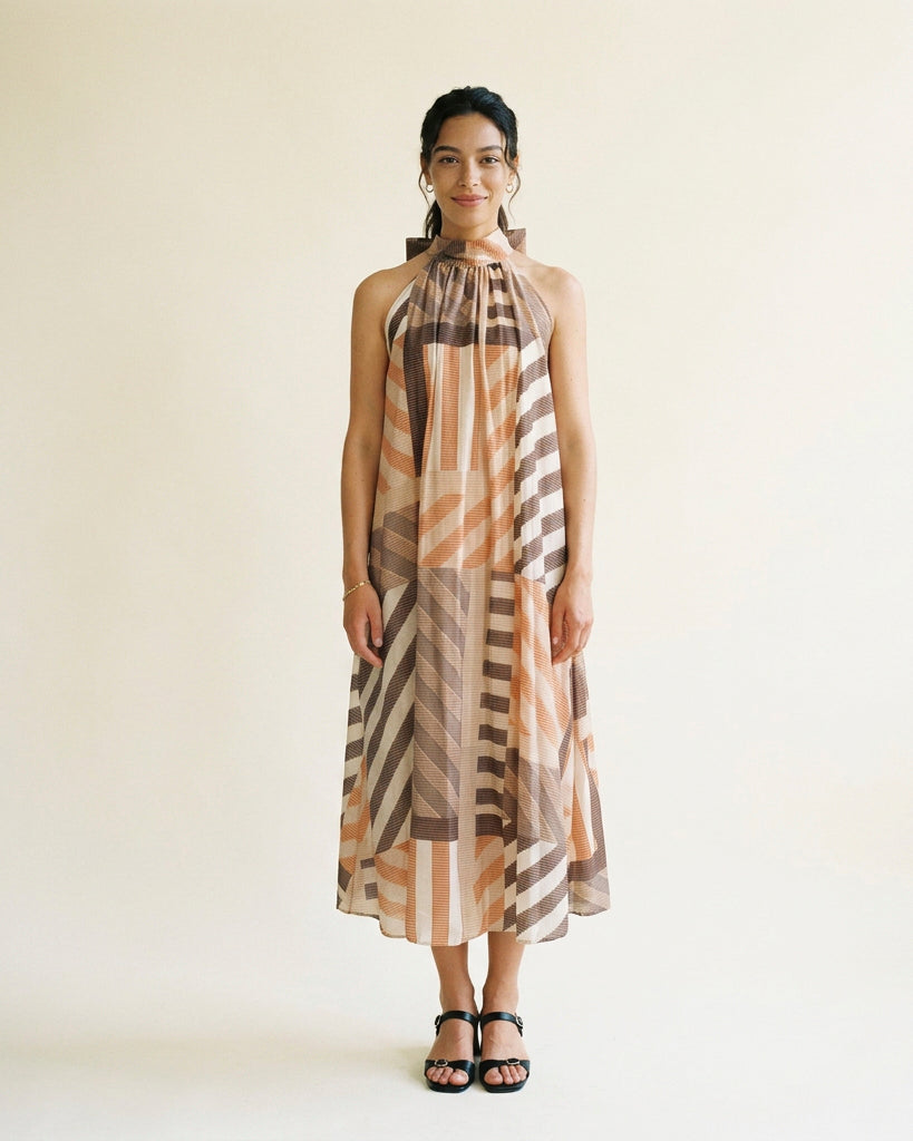 Fluid long dress TDM38724-6