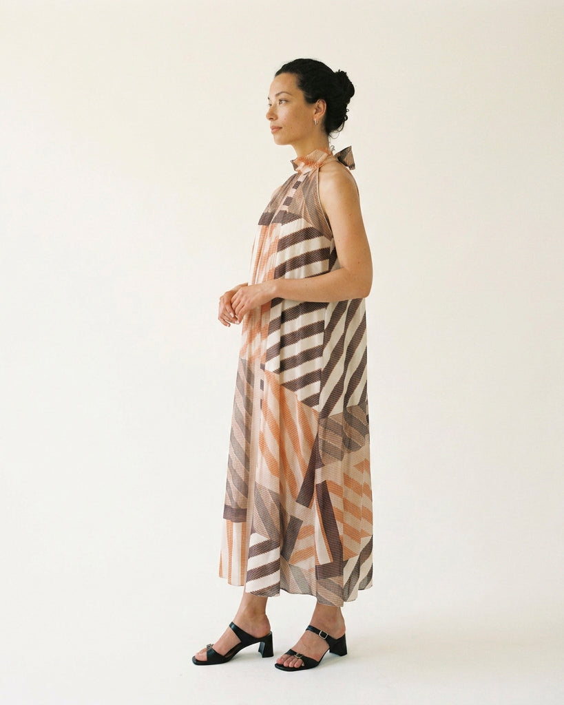 Fluid long dress TDM38724-6