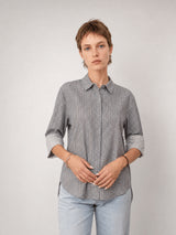Chemise à carreaux asymétrique  TDM50320-79
