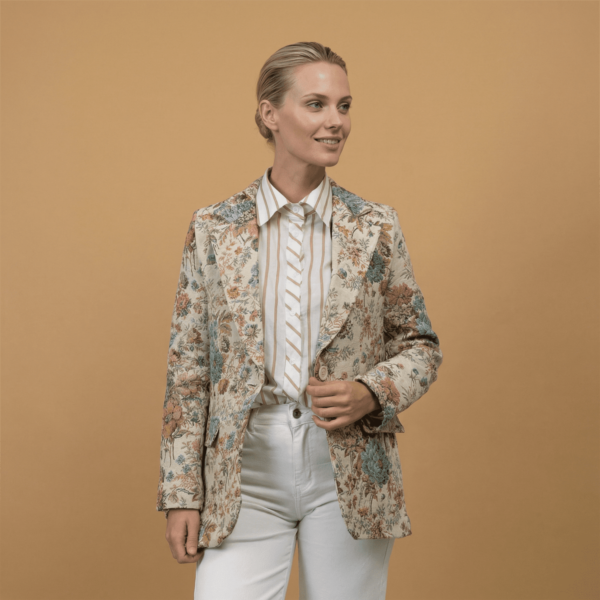 Tapestry style jacquard jacket tdm55320 10