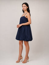 Robe boule à bretelles TDM60626PN