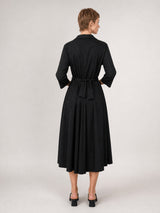 Robe ceinturée manches longues TDM65026