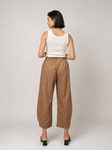 Pantalon large micro-carreaux – TDM67625-18