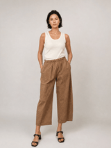 Pantalon large micro-carreaux – TDM67625-18