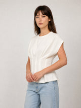 Top structuré coupe ajustée TDM71725-2