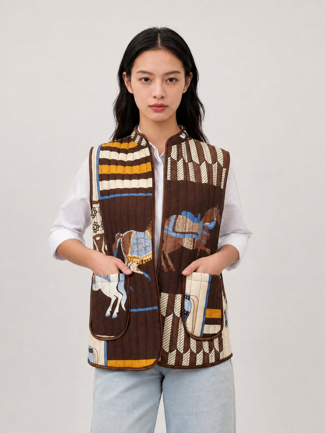 Gilet matelassé équestre TDM7293-20