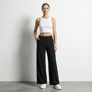 Pantalon fluide taille haute TDMK1071-2