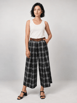 Jupe-culotte à carreaux – THS27926P03