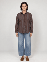 Chemise longue rayée – THS50320PN-4