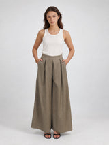Jupe-culotte large à plis – THS76726FL1