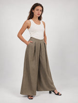 Jupe-culotte large à plis – THS76726FL1