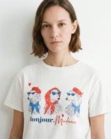 Printed cotton T-shirt YCM26188
