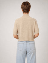Pull col montant manches courtes YF570117