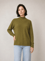 Pull souple col montant YF570142