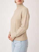 Pull col montant côtelé YF570284