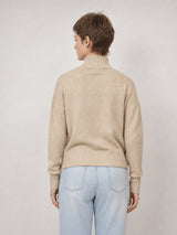 Pull col montant côtelé YF570284