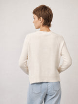 Pull souple col bateau à fentes YF57072