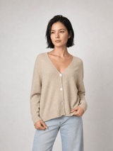 Gilet col V boutonné YF570990