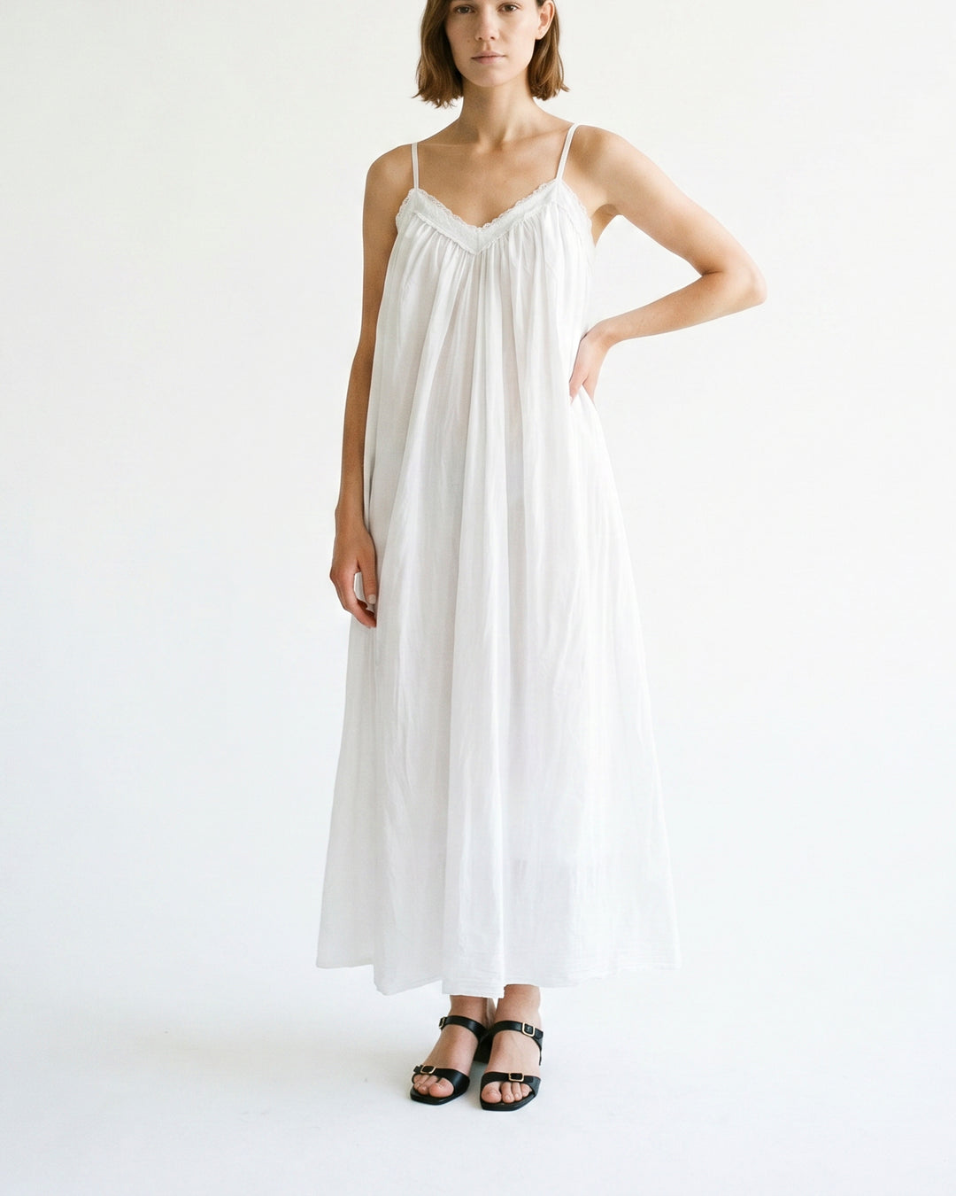 Robe longue en coton YSW85566