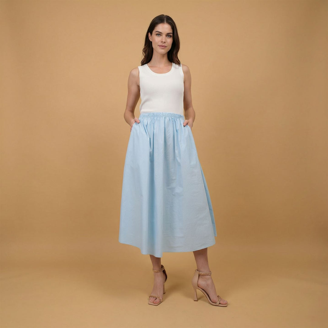 Cotton skirt with elasticated waist – DB2308 