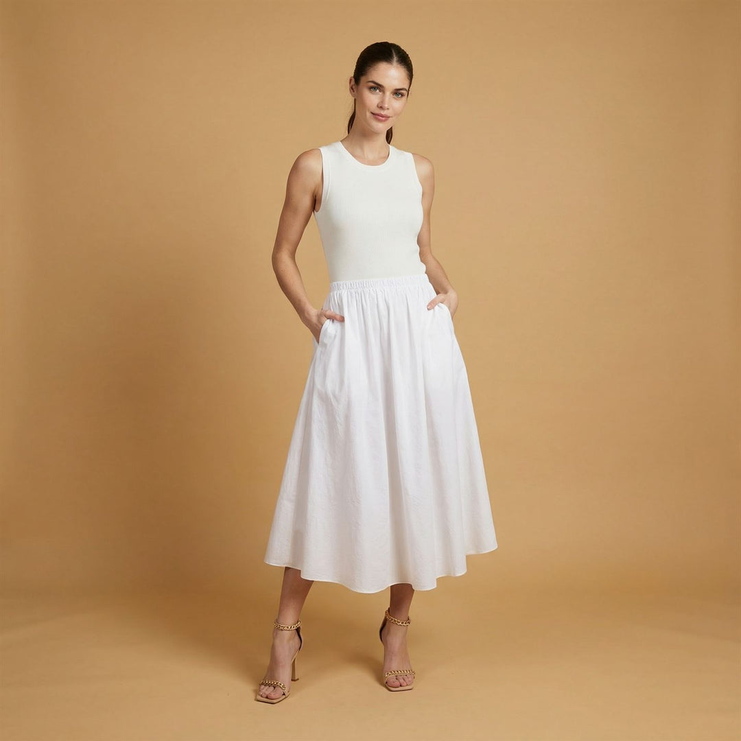 Cotton skirt with elasticated waist – DB2308 