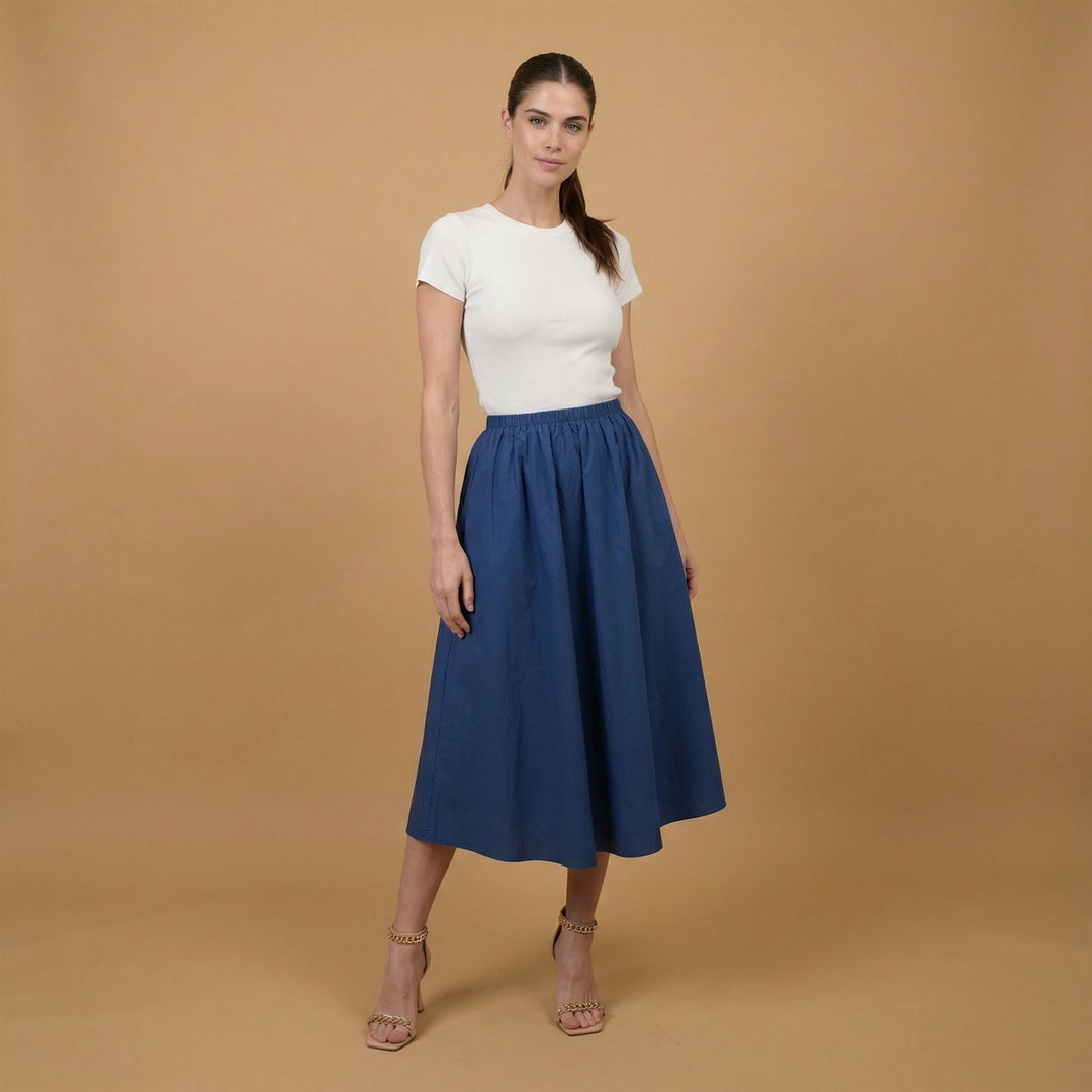 Cotton skirt with elasticated waist – DB2308 