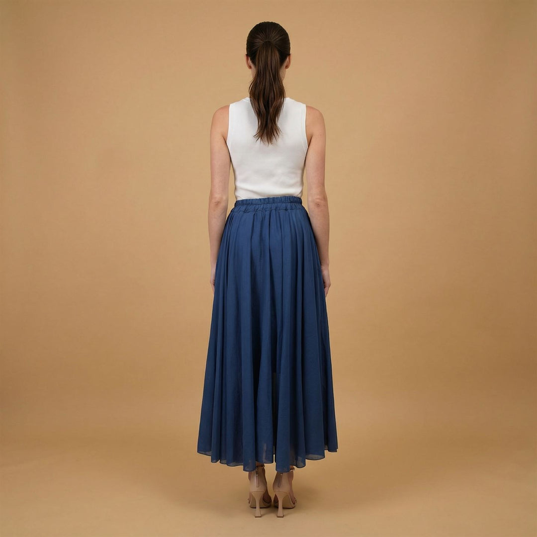 Long cotton voile skirt – DB75152