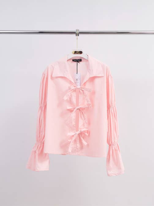 Knotted blouse 80560