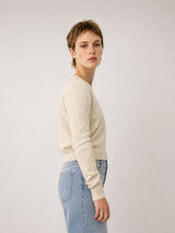 Pull cœur en relief HY31543