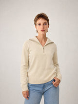 Pull col montant zippé HY626086