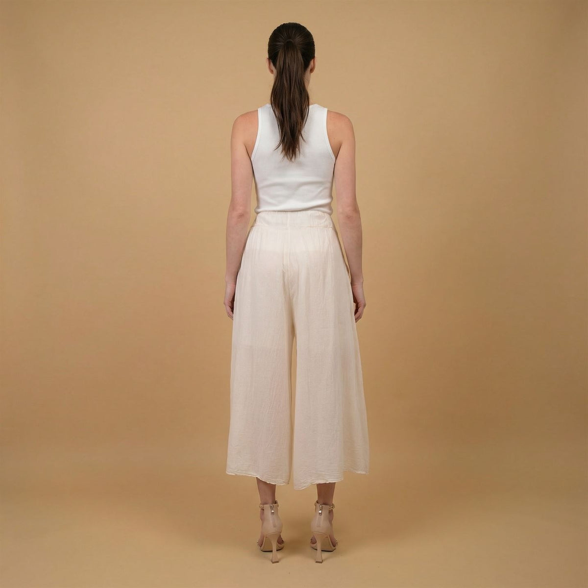 Pantalon ample en coton taille unique  db14576